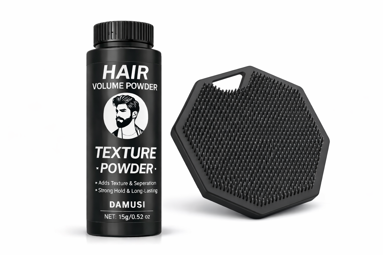 Men's Hair Volumizing Kit - Powder & Volumizing Tool